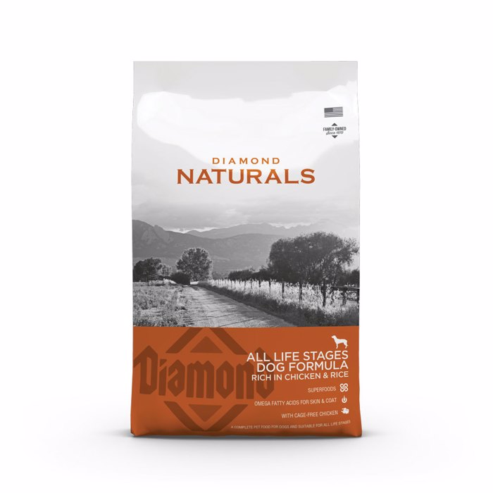 Diamond Naturals All Life Stages Chicken & Rice 15kg